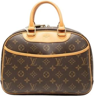 Louis Vuitton Pre-owned Handbags, female, Brown, Size: ONE SIZE Pre-owned Vintage Leather Handbag