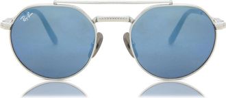 Ray-Ban RB8265 Jack II Titanium 3139O4 Mens Sunglasses Silver Size 51