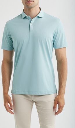 Johnnie-O Solid Mesh Performance Jersey Polo in Sublime at Nordstrom, Size Xx-Large