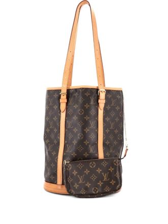 Louis Vuitton Monogram Canvas GM bucket bag - women - Fabric - One Size - Brown