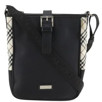 Burberry Pre-owned Cross Body Bags, male, Black, Size: ONE SIZE Pre-owned Shoulder Bag