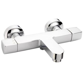 Huber Huber Tempo Mezclador Para Ba&ntilde;era Y Ducha Termost&aacute;tico Cromado