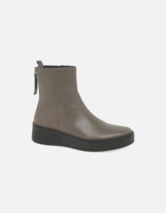 Gabor Womens Tower Womens Ankle Boots - Brown - Size: 5