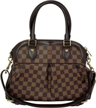 Louis Vuitton Pre-owned Trevi PM Schoudertas - Dames - Vintage Handtas - Bruin - ONE Size - Leer - Vintage