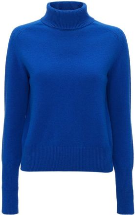 Victoria Beckham full-neck wool jumper - women - Lambs Wool - M - Blue