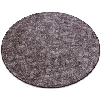 RugsX Carpet, round POZZOLANA brown 44 brown round 150 cm