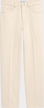 Ami Men & apos;s Parisian-Fit White Denim Jeans