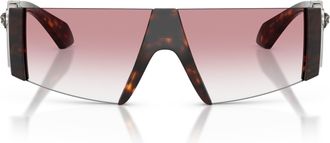 Versace 0ve4516 Gradient Oversized Shield Sunglasses