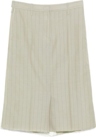 Jil Sander Gonna gessata - Verde