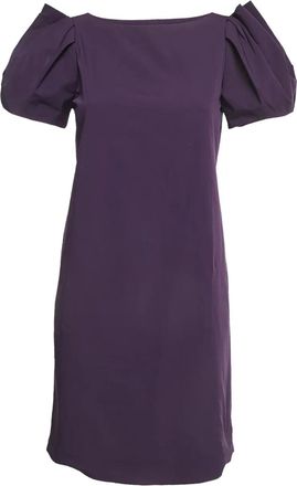 Diane Von Fürstenberg puff-sleeve dress - Purple