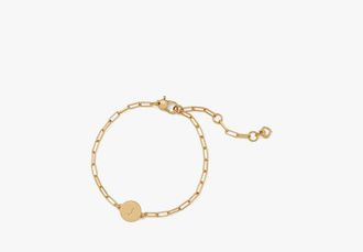 Kate Spade New York Initial J Chain Bracelet