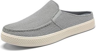 Generic Fashion Sneakers for Men Mens Air Mesh Slip On Walking Shoe Lightweight and Breathable Arch Support Road Running Athletic Trainers Non-Slip Wide Fit T