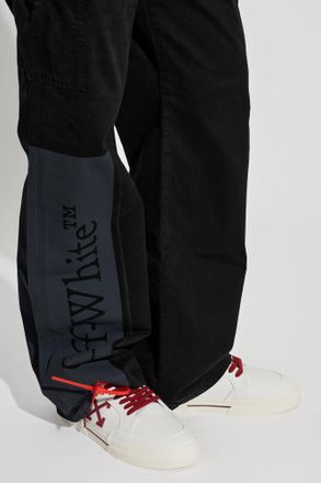 Off-white Vulc Low Sports Shoes, Mens, White