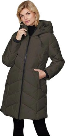Junge Parkas - Dames - Parka Jassen - Groen - M - Jassen