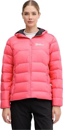 Jack Wolfskin Ather Down Hoody - Dames - Ski Jassen - Roze - XS - Wol - Fitness