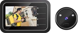 OEM Mirilla Inteligente Para Puerta, Pantalla Lcd Tft De 2,4 Pulgadas Con Timbre, Mirilla De 1 Mp Con &Aacute;ngulo De Visi&oacute;n De 120 Grados, Visi&oacute;n Nocturna Infr