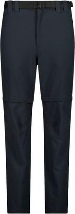 F.lli Campagnolo Zip Off Stretch Pant Zip-Off-Hose f&uuml;r Herren | schwarz