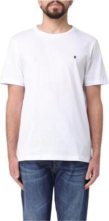 Dondup Hombre, Camisetas, Blanco, Talla: L