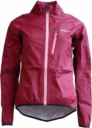 Zimtstern Boltz Packable Rain Jacket Regenjacke f&uuml;r Damen | rot