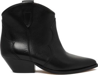 Isabel Marant Dewina Boots - Dames - Cowboylaarzen - Zwart - 36 EU - Leer - Schoenen