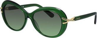 Swarovski Womens Sk6026 56Mm Sunglasses