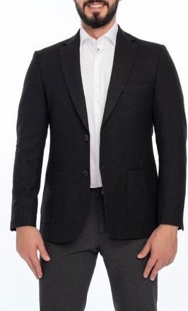Vella Pais Solid Sport Coat in Black at Nordstrom Rack, Size 48 - R