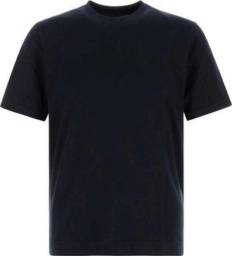 Fedeli T-shirt met ronde hals - Heren - T-shirts - Blauw - 3XL - Katoen - Tops