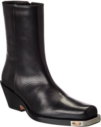 Sportmax Ausonia Leather Bootie