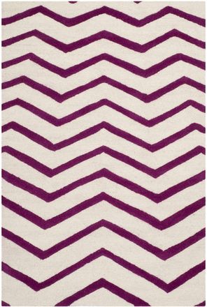 Safavieh Alfombra lana neutrale/rosa 122 x 183 cm
