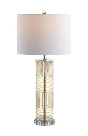 Jonathan Y Designs Genevieve 30 Glass/Crystal LED Table Lamp, Champagne at Nordstrom