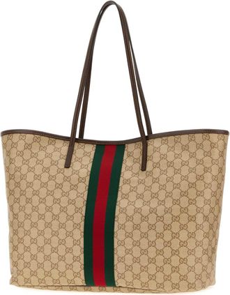 Gucci Womens Gg Canvas Large Tribeca Shopping Bag Vinsanbrdkbrvrv