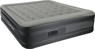 ML Design Ml-design - Colch&oacute;n De Aire Para 2 Personas 203 X 157 X 47 Cm, Cama Hinchable Con Bomba El&eacute;ctrica 230v, Colchoneta Doble Auto Inflable Para Invitados 
