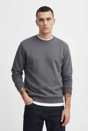 Only & Sons Sweatshirt ONLY & SONS ONSCERES CREW NECK NOOS, Herren, Gr. S, rabbit, angeraute Sweatware, Obermaterial: 57% Baumwolle, 43% Polyester, unifarben, reg