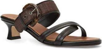 Aquatalia Bambi Weatherproof Heel Slide Sandal in Espresso Multi at Nordstrom, Size 10.5