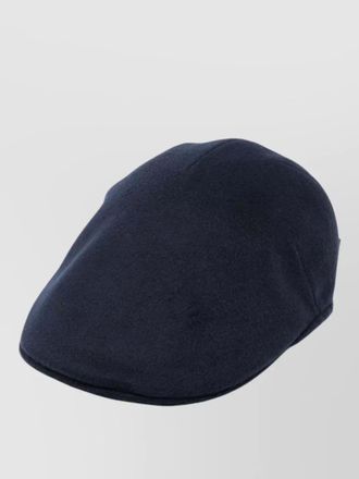 Borsalino cashmere cap curved brim