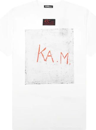 Raf Simons T-shirt K.A.M. - Bianco