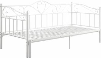 HOME AFFAIRE Metallbett »Sina« mit geschwungenem Kopf- und Fussteil, ausziehbar auf 180/200 cm