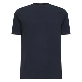 Giorgio Armani T-Shirts, male, Blue, L, Icon Blue T-shirts and Polos