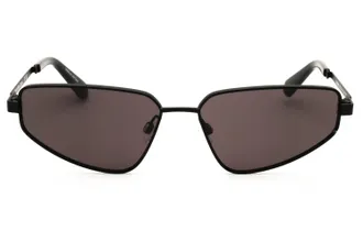 Calvin Klein Jeans CKJ25200S Cat-Eye Metal Frame Sunglasses - Black