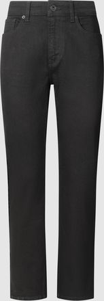 Pepe Jeans London Straight-Jeans PEPE JEANS mit normaler Leibh&ouml;he, Damen, Gr. 26, L&auml;nge 32, clean deep schwarz, Denim/Jeans, Obermaterial: 98% Baumwolle, 2% Elasthan, s