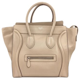 Celine Brown Leather Tote Bag (Pre-Owned)