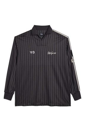 Yohji Yamamoto Elite 5 Football Shirt in Black at Nordstrom, Size Small