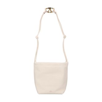 Valentino Garavani Vlogo Pouch Bag - female - Valentino Garavani - Shoulder Bags - White - ONE SIZE - Bags