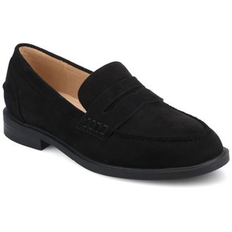 Journee Collection Womens Brooks Wide-Width Penny Loafer