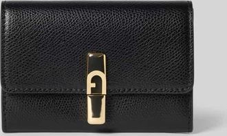 Furla Card Case mit Einsteckf&auml;chern Modell IRIDE in Black, Gr&ouml;&szlig;e 1