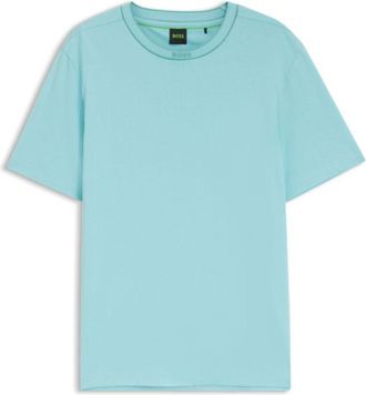 BOSS Cotton T-shirt with logo crew neck