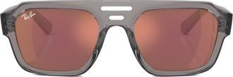 Ray-Ban Corrigan Bio-Based sunglasses - unisex - Acetate - 54 - Grey