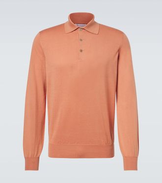 Brunello Cucinelli Cotton polo sweater