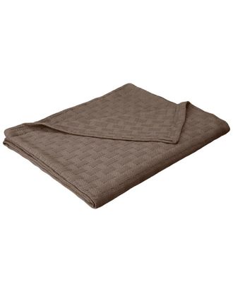 Superior Basketweave All-Season Breathable Cotton Blanket