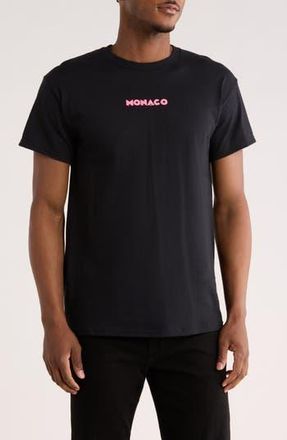 Retrofit Monaco Graphic Tee in Black at Nordstrom Rack, Size X-Large